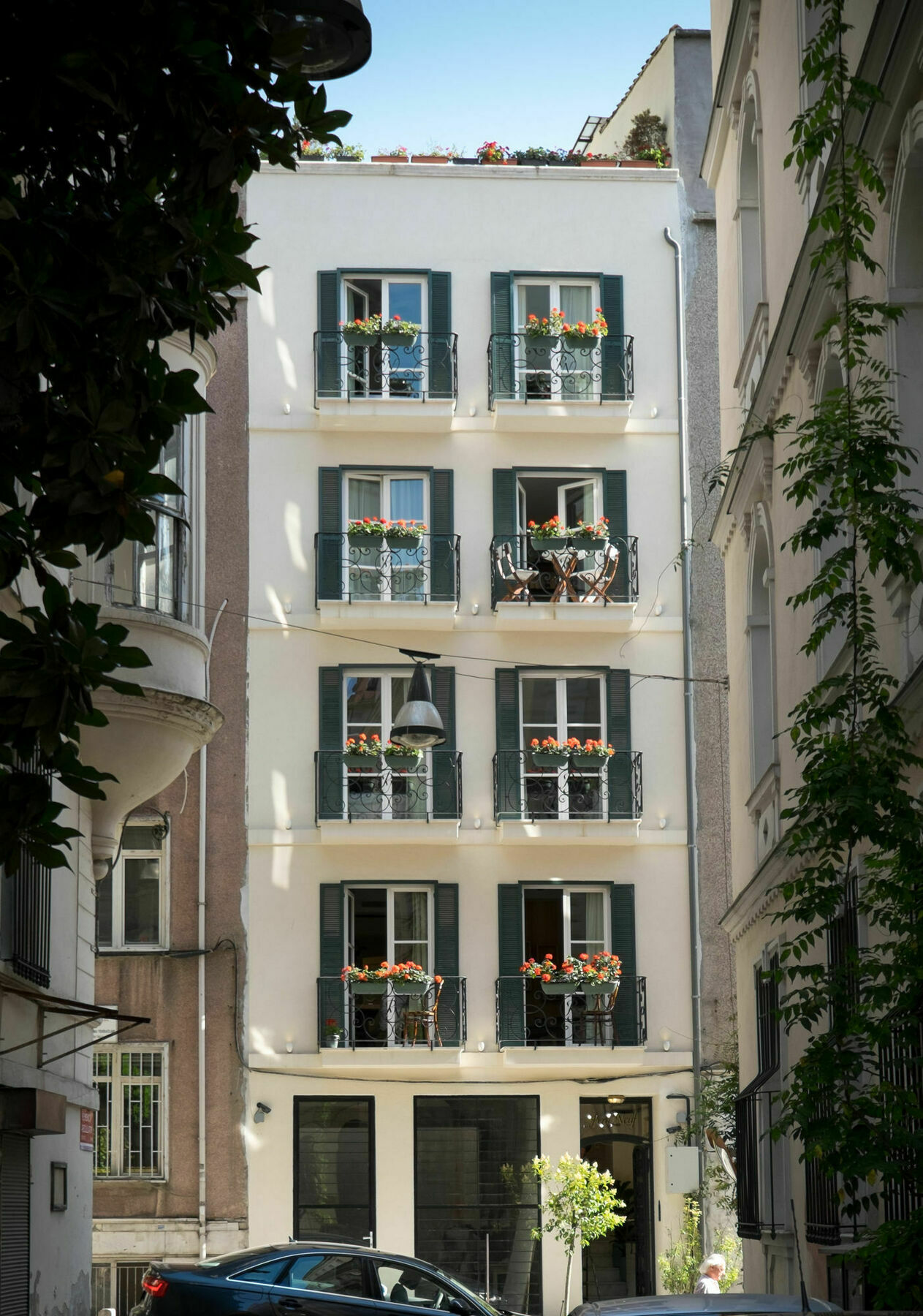 Pera Neuf Hotel Istanbul Bagian luar foto